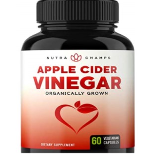 Organic Apple Natural Cider Vinegar Capsules Supplement For Weight Loss Detox And Digestion Support Premium Cleanser Vegan