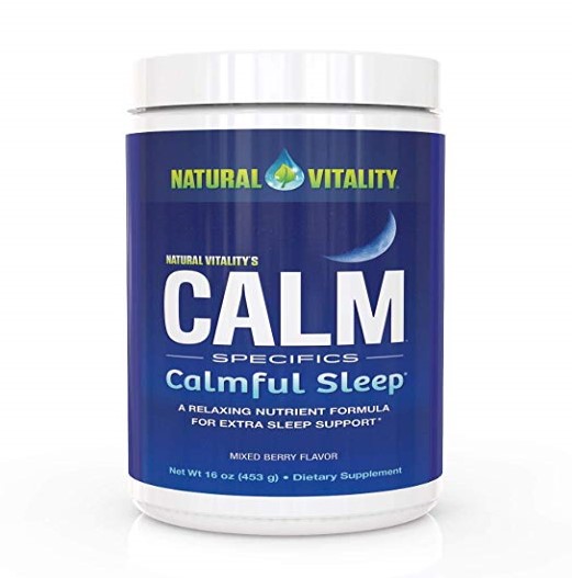Natural Relaxing Vitality Calmful Sleep Magnesium Anti Stress Extra Sleep Support Organic Wildberry