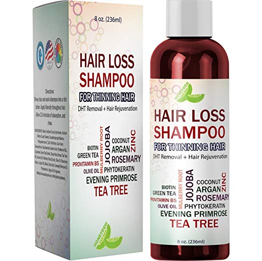 Best Natural Regrowth Shampoo Potent Hair Loss Fighting Stops Shedding Contains Biotin Rosemary And Coconut Oil For Women And Men
